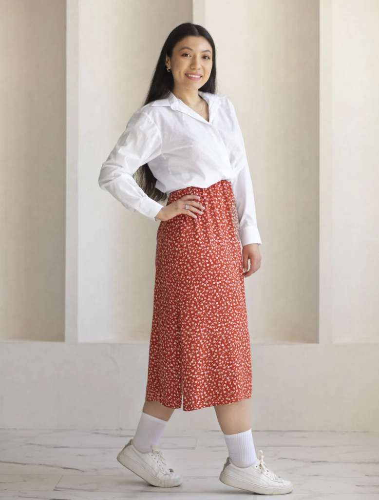 Korean Wrap Skirt